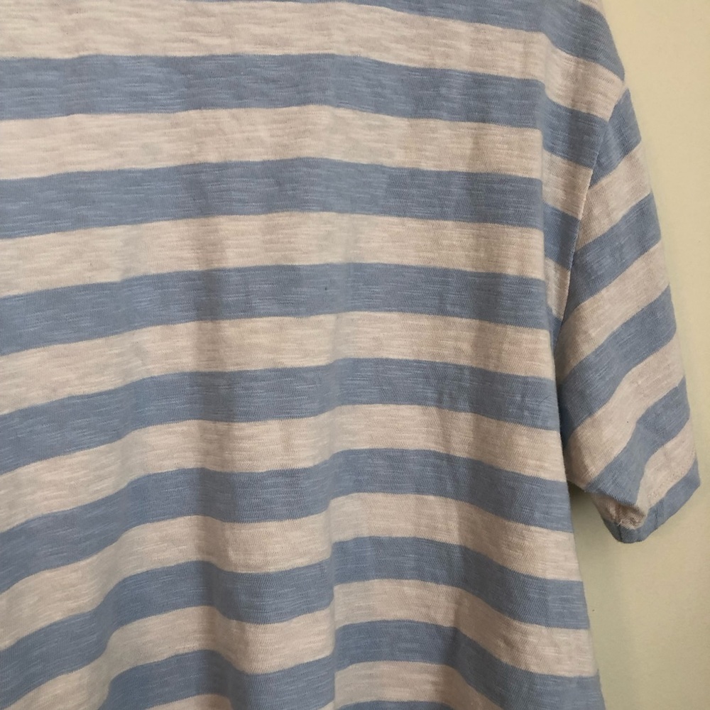 Lou & Grey Striped Crop Top, Size XL - Picture 3 of 7